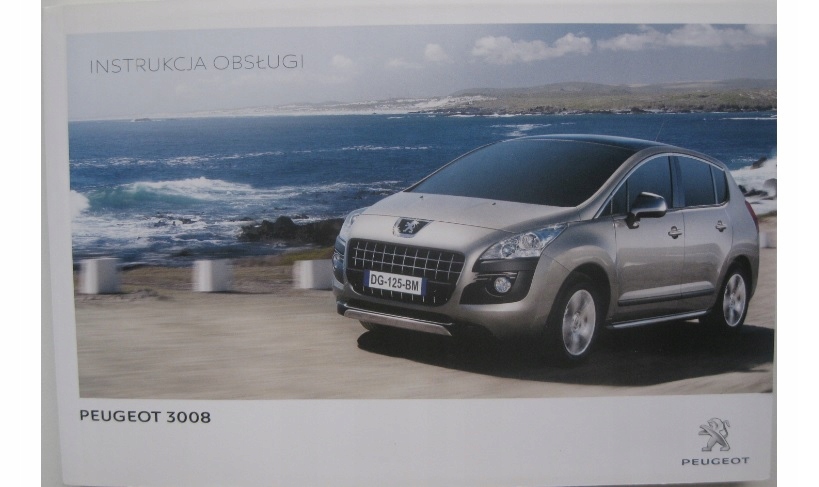 Peugeot 3008 2009-2013 Керівництво по експлуатації RU колір