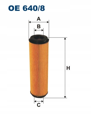 

OE640/8 Filtron Filtr Oleju Mercedes