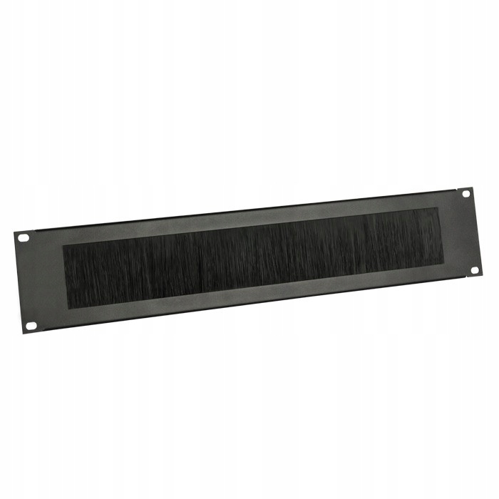 Adam Hall 87222 Brush Panel ze szczotką do szafy rack, 2U, stal