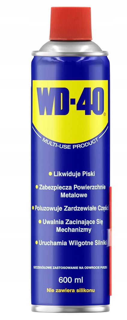 WD-40 PREPARAT WIELOFUNKCYJNY 600 ML ODRDZEWIACZ PENETRATOR