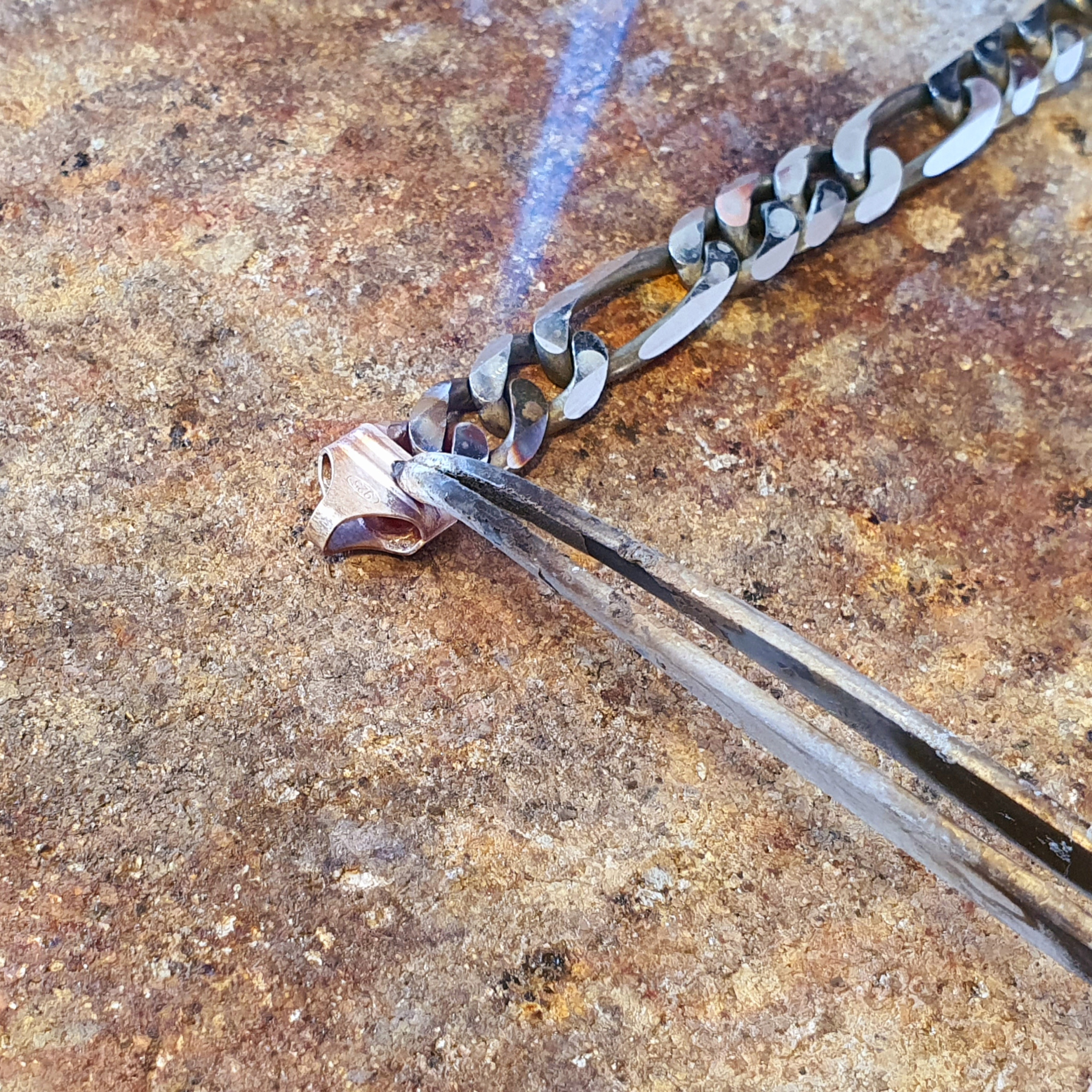 SINGAPUR Łańcuszek Srebrny 925 2,9mm 6,7gr 60cm Motyw Brak