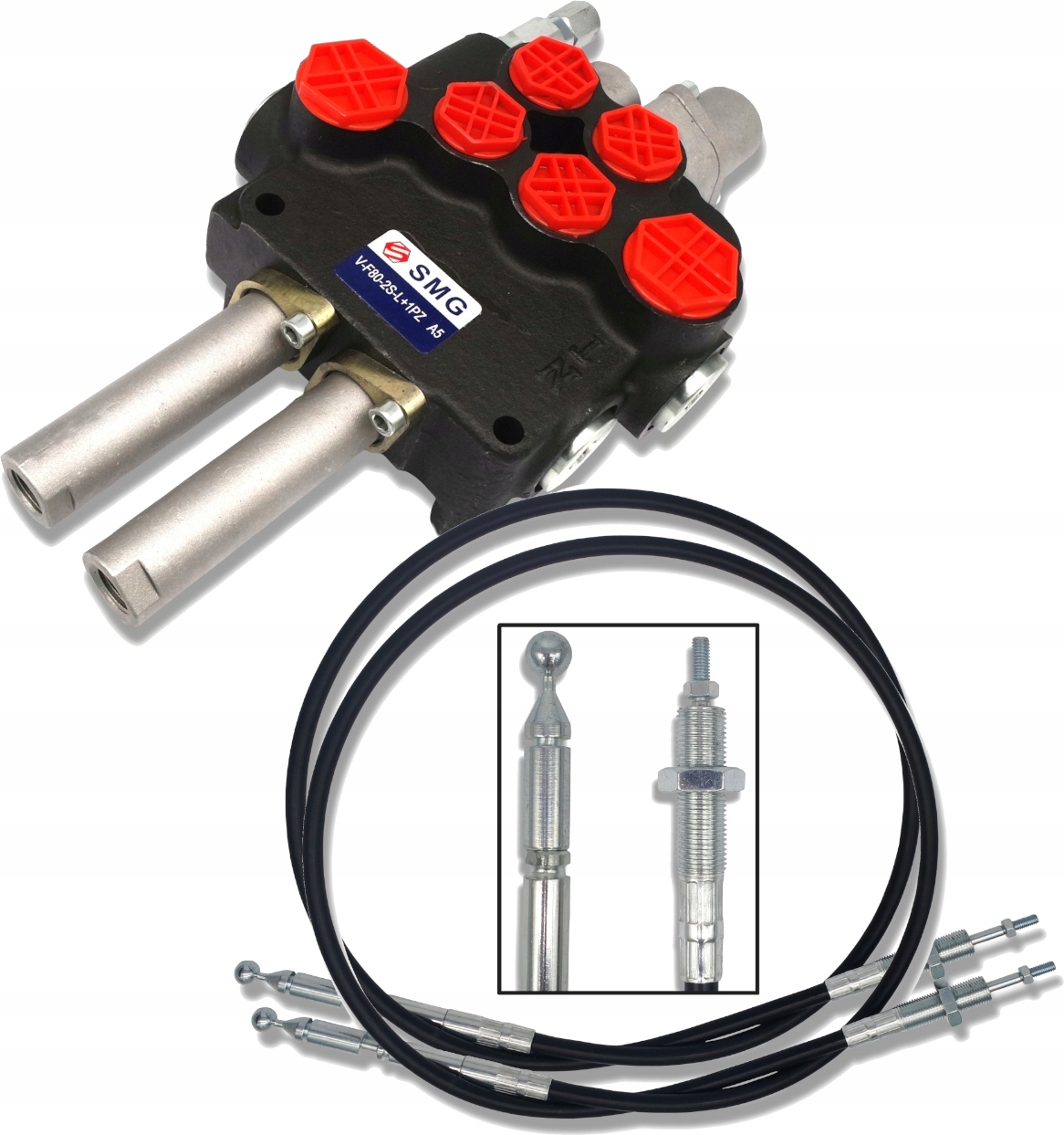 Rozdělovač 2 Sekční 80L Zámek Lanka 1,5 m Tura