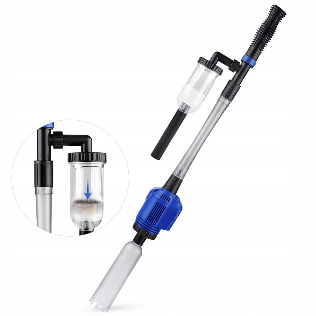 Automatický odmulčovač pro elektrické akvárium 1000 l/h Velmi výkonný