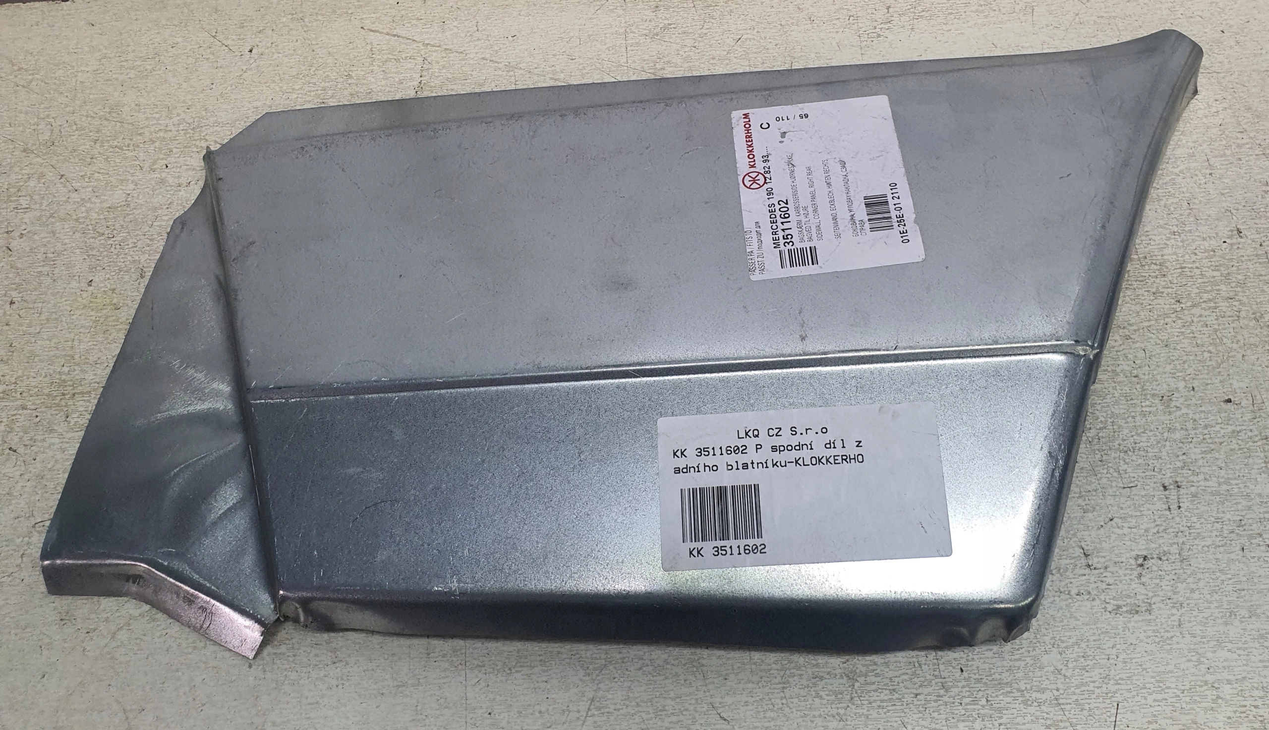 Reperaturka błotnika prawy tył VW Transporter T3 Typ samochodu Samochody dostawcze Samochody osobowe