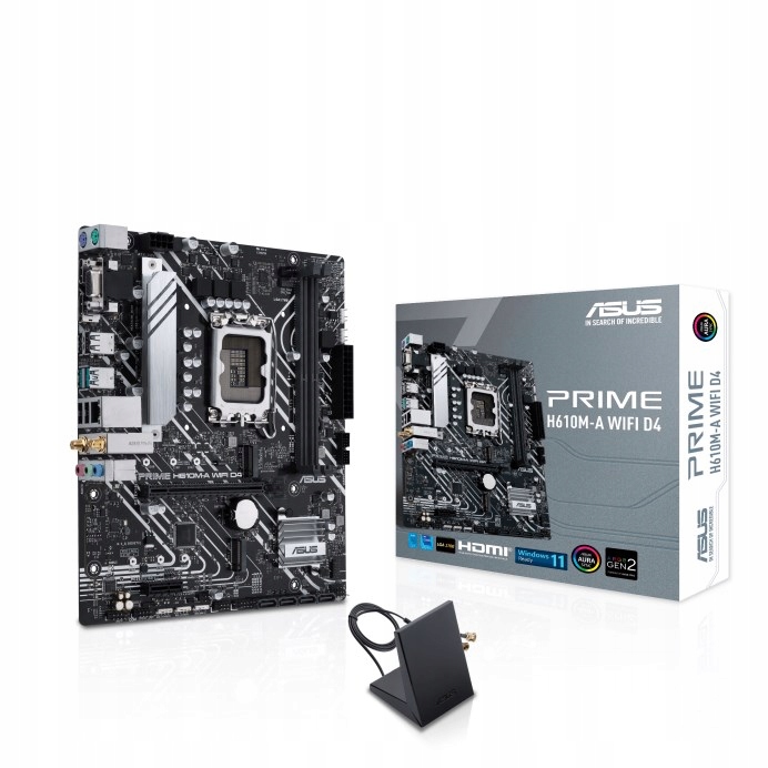 Asus Mb Sc LGA1700 Prime H610M-A Wifi D4, Intel H610, 2xDDR4, 1xDP, …