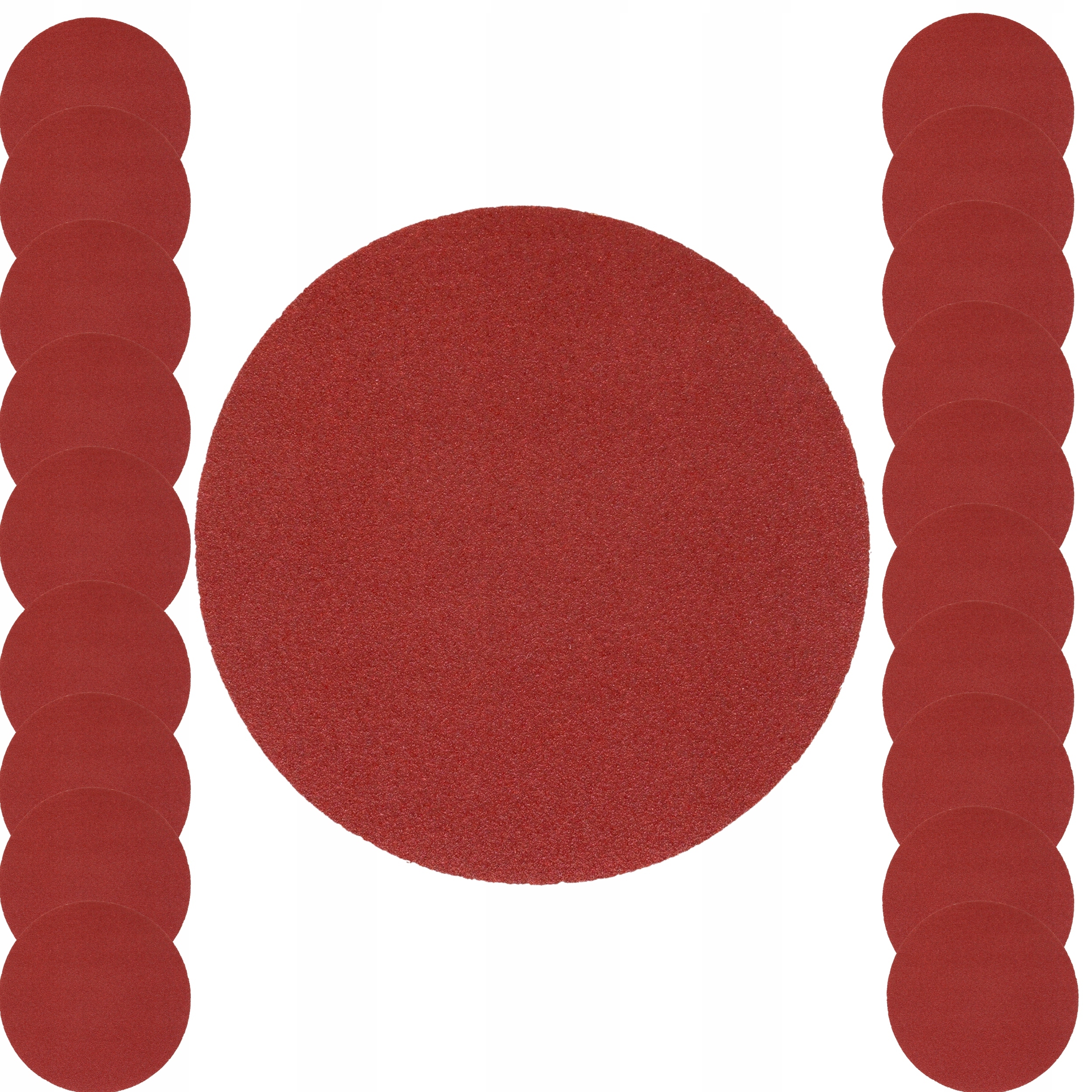 Papier Ścierny Krążki Samoprzylepne Na Rzep Do Szlifierki P180 125mm 20szt