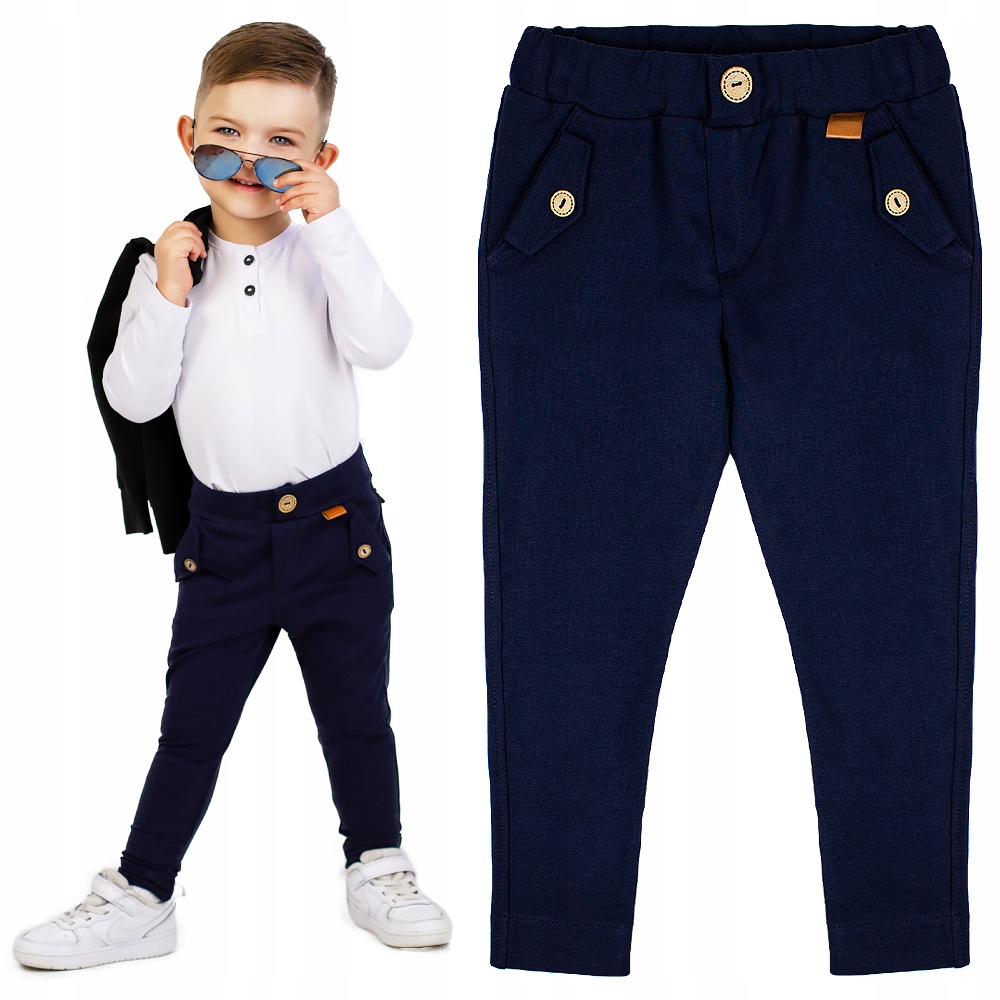 

Spodnie slim święta 104/110 Lukrencja