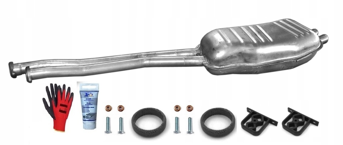 Bmw 3 E36 325i 24V 2.5 (1999-1995) Tlumič Tlumič Výfuku bonus