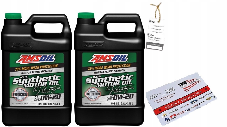 AMSOIL 0W20 Signature Series ASM 7,56L + GRATISY