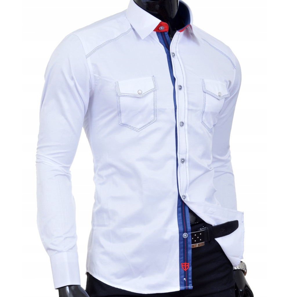 Pánská košile Engarde by Mondo Casual Kontrast Bavlněná