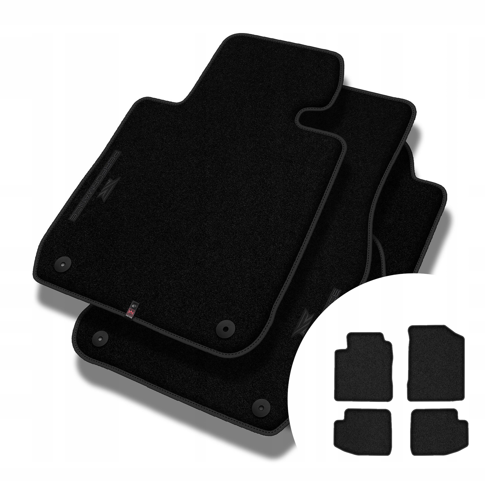 Velúrové koberčeky Performance Premium pre Toyota Yaris I 1999-2003