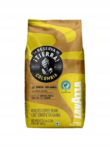 Levně Lavazza Tierra Colombia 100% 1 kg káva káva