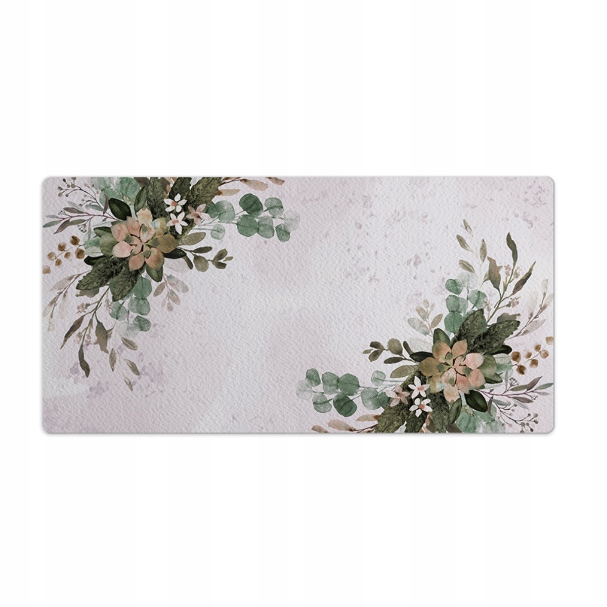 Mata do pracy biuro Roślinna Kompozycja 100x50 cm