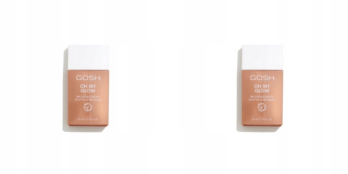2x Gosh Oh My Glow Bronzer w płynie 001 Sun Glow 50 ml