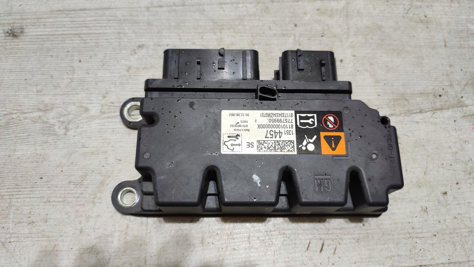 modulo sensor airbag Opel Astra K