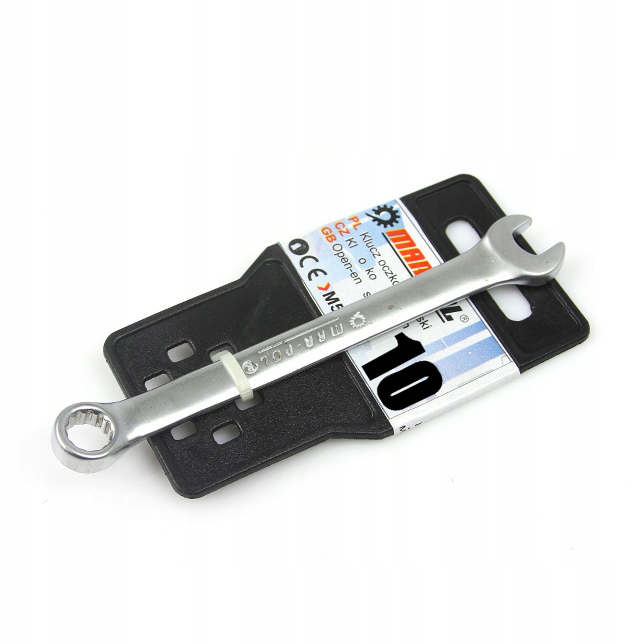 

Klucz Płasko-oczkowy 10mm Mar-pol