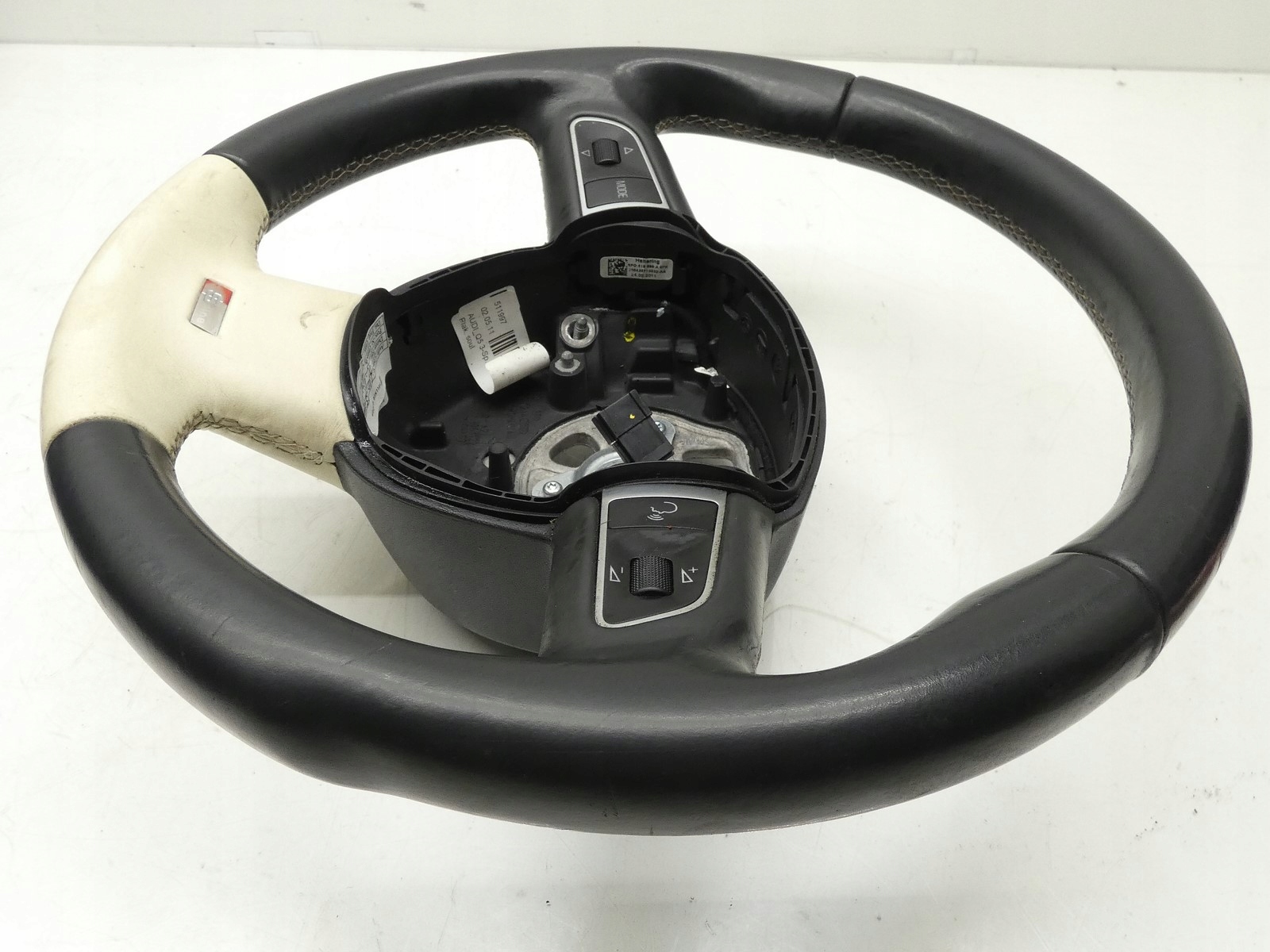 lenkrad Leder SKORZANA MULTI MULTIFUNKCJA AUDI A3 A4 A5 S-LINE 8P0124A