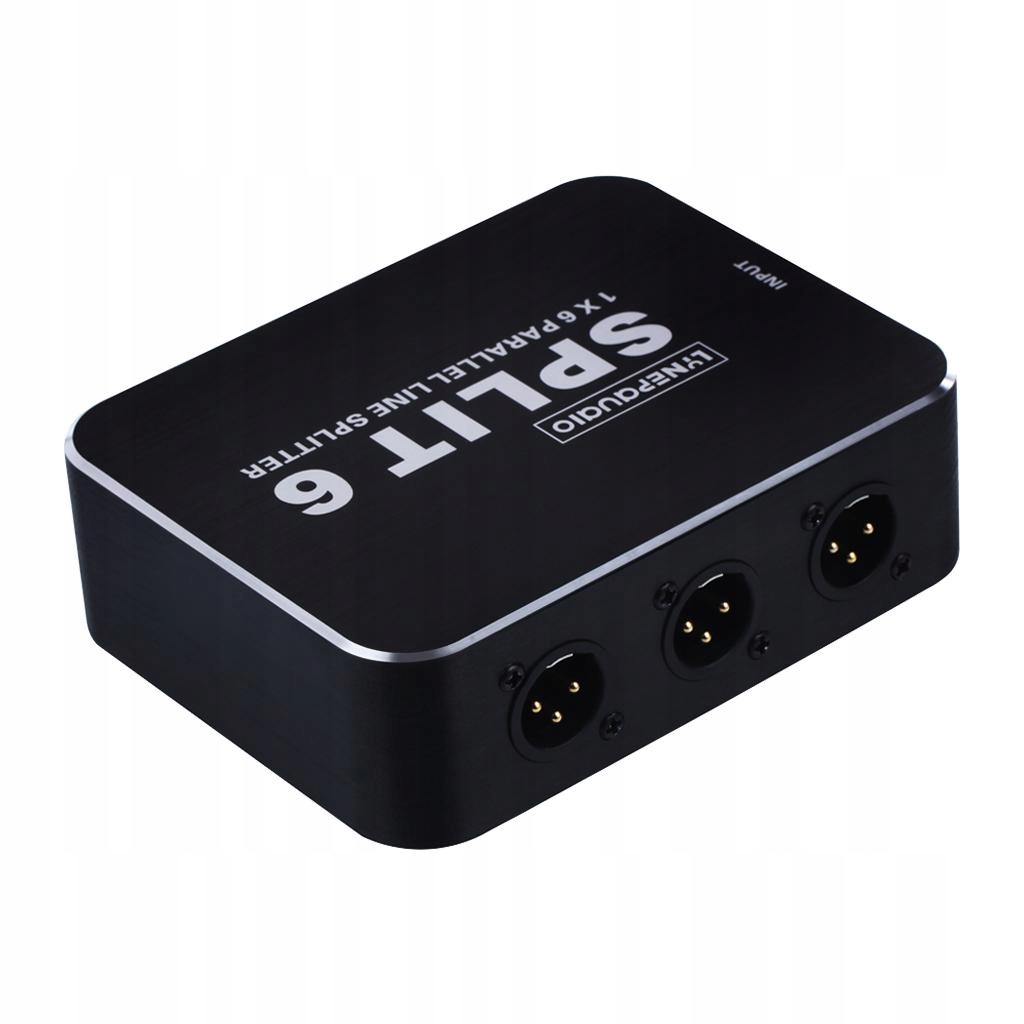 Czarna obudowa audio 3-pinowy mikrofon Producent bez marki