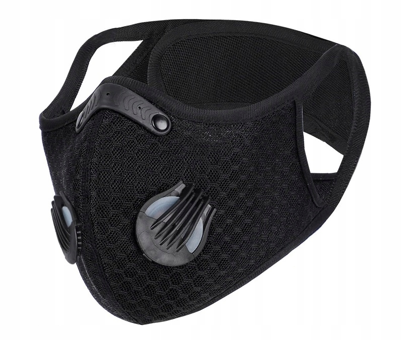 MASKA SPORTOWA ANTYSMOGOWA + 5 FILTRÓW