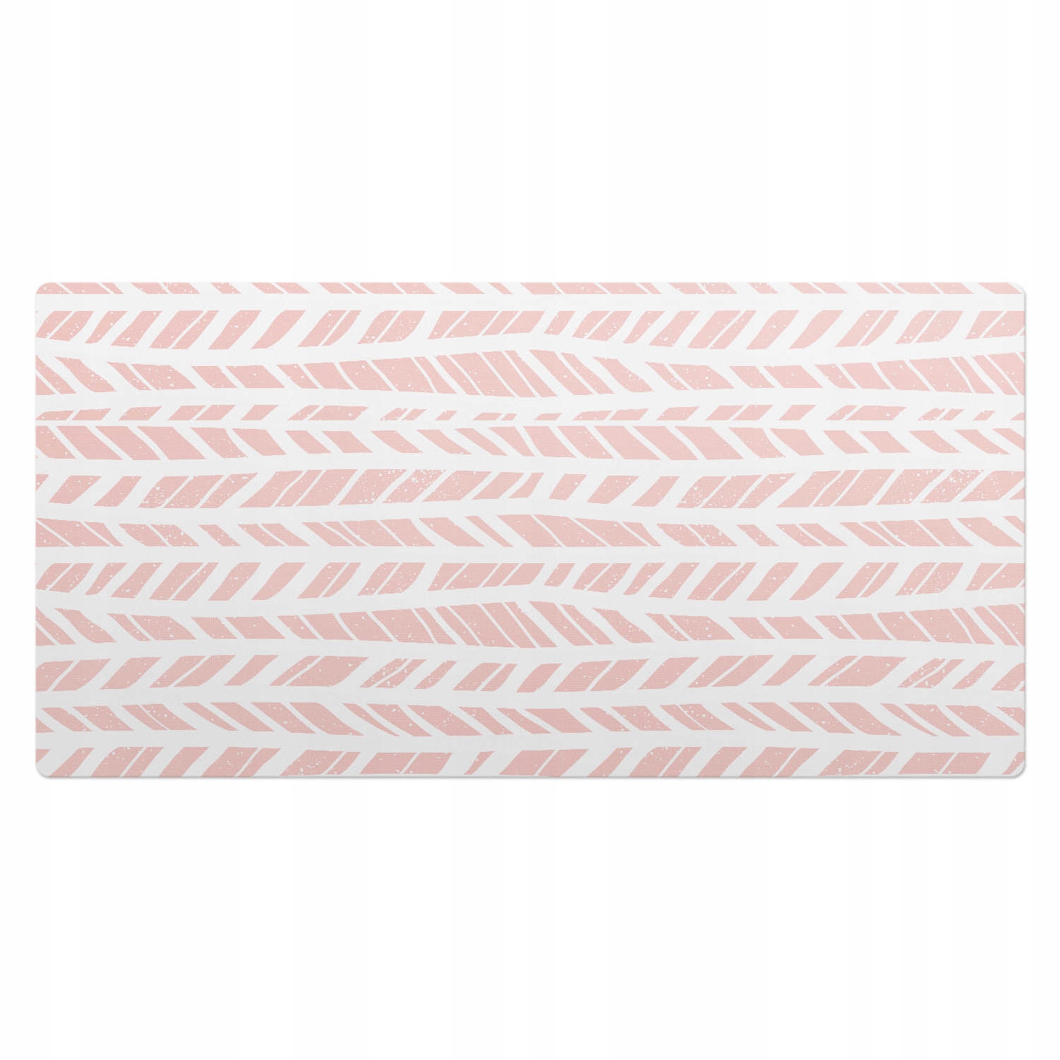 Vinylová podložka na psací stůl s potiskem Vzor pastelových listů 100 x 50 cm