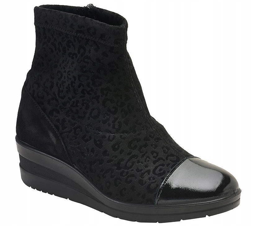 Strečové boty Imac 406300 black komfort r36