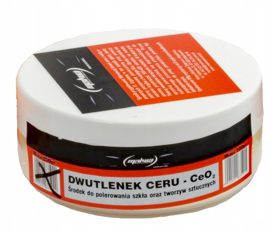 

Dwutlenek ceru pasta do polerowania szyb szkła 100