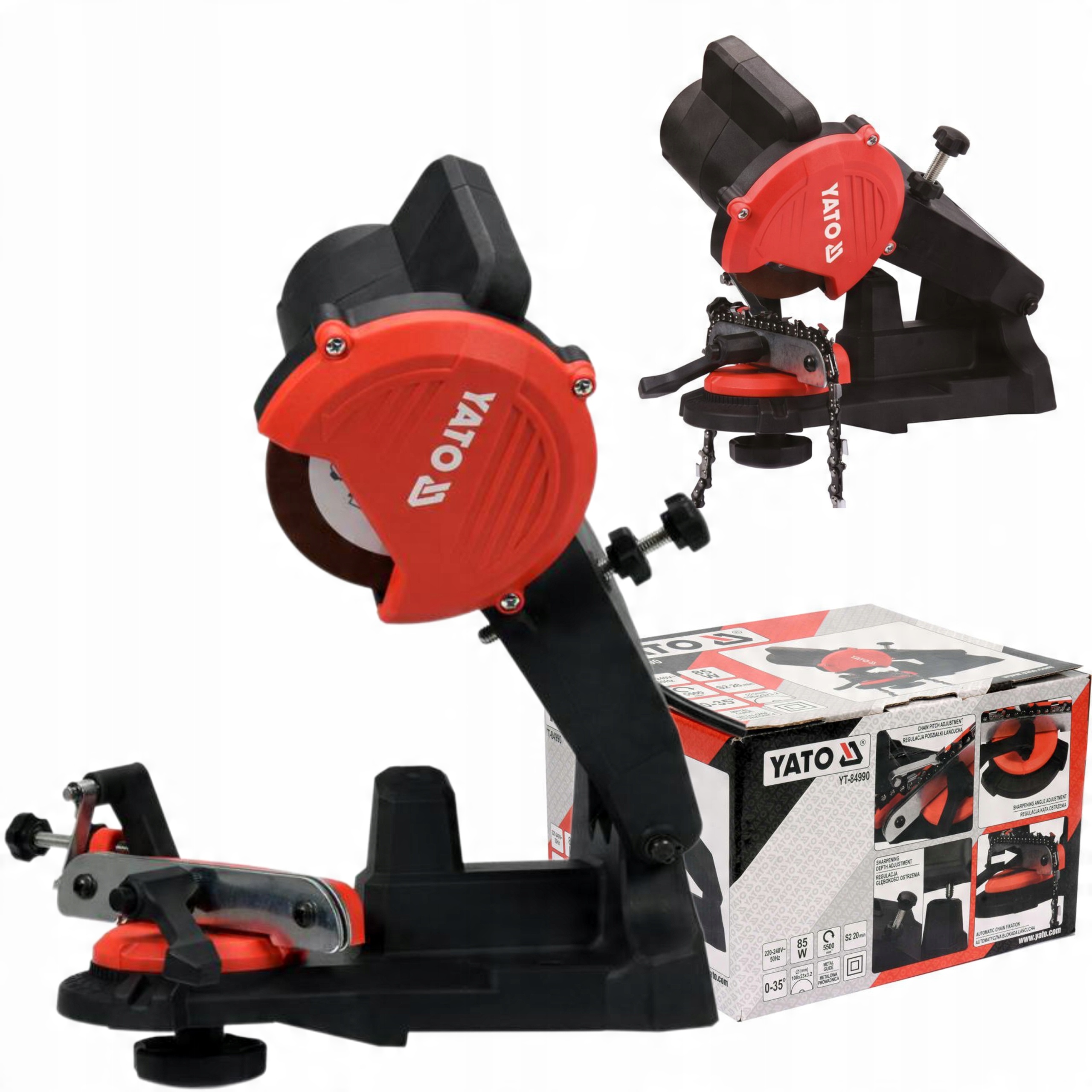 

Yato Ostrzałka Do Łańcucha Pilarek YT-84990 85W