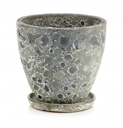 Doniczka ceramika podstawka donica na ogród duża