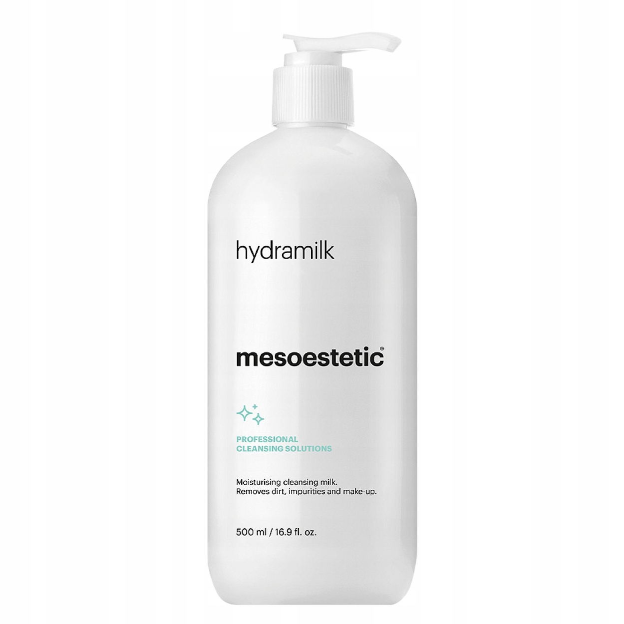 Mesoestetic Hydramilk-mleczko oczyszczające do każdego rodzaju skóry 500 ml