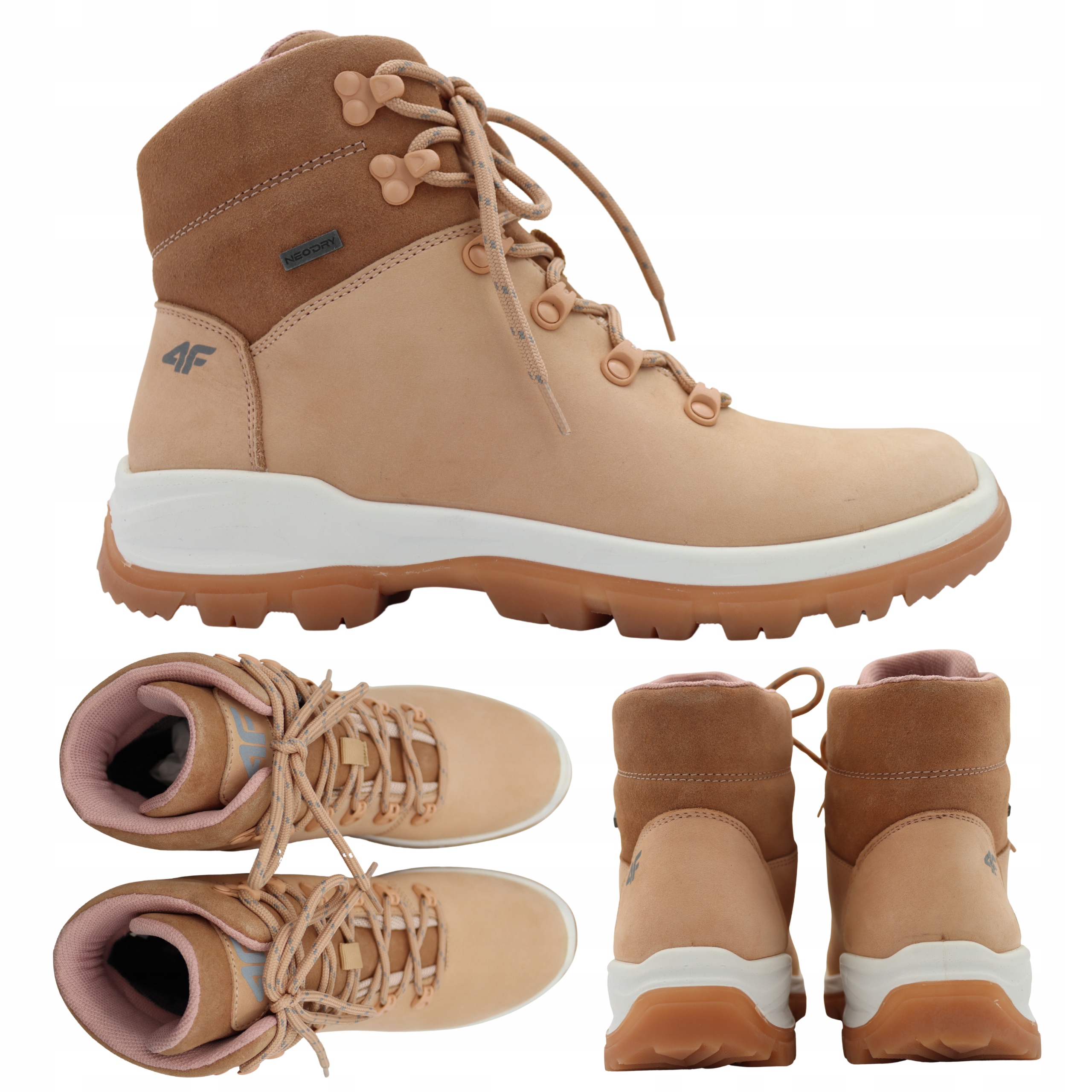 4f Dámské Trekingové Boty Na Podzim/ vel. OBDH251 56S vel. 36 Ponožky Bonus