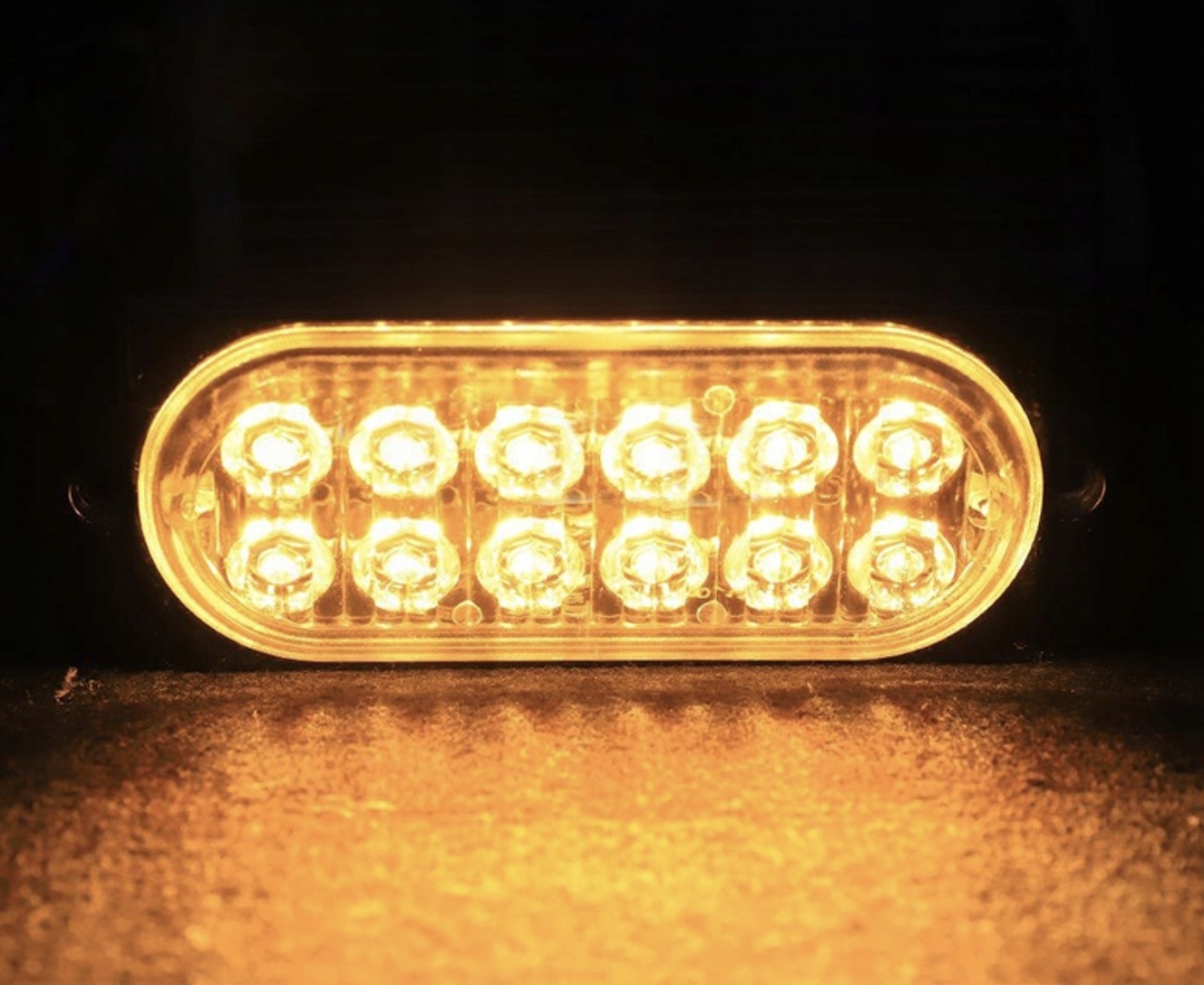 STROBOSKOP LED POMARAŃCZOWE ŚWIATŁA AWARYJNE 12V Producent części Inny