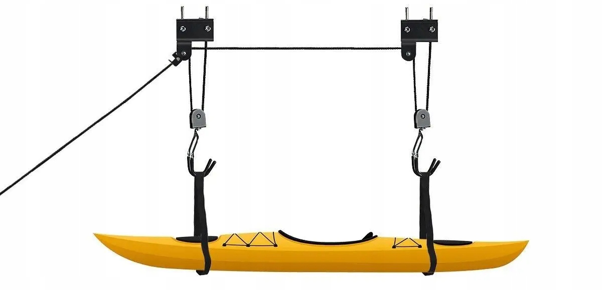 WIESZAK NA ROWER UCHWYT ROWEROWY HAK SUFIT WINDA PODWIESZANY ŚCIENNY WINDA Kolor dominujący czarny