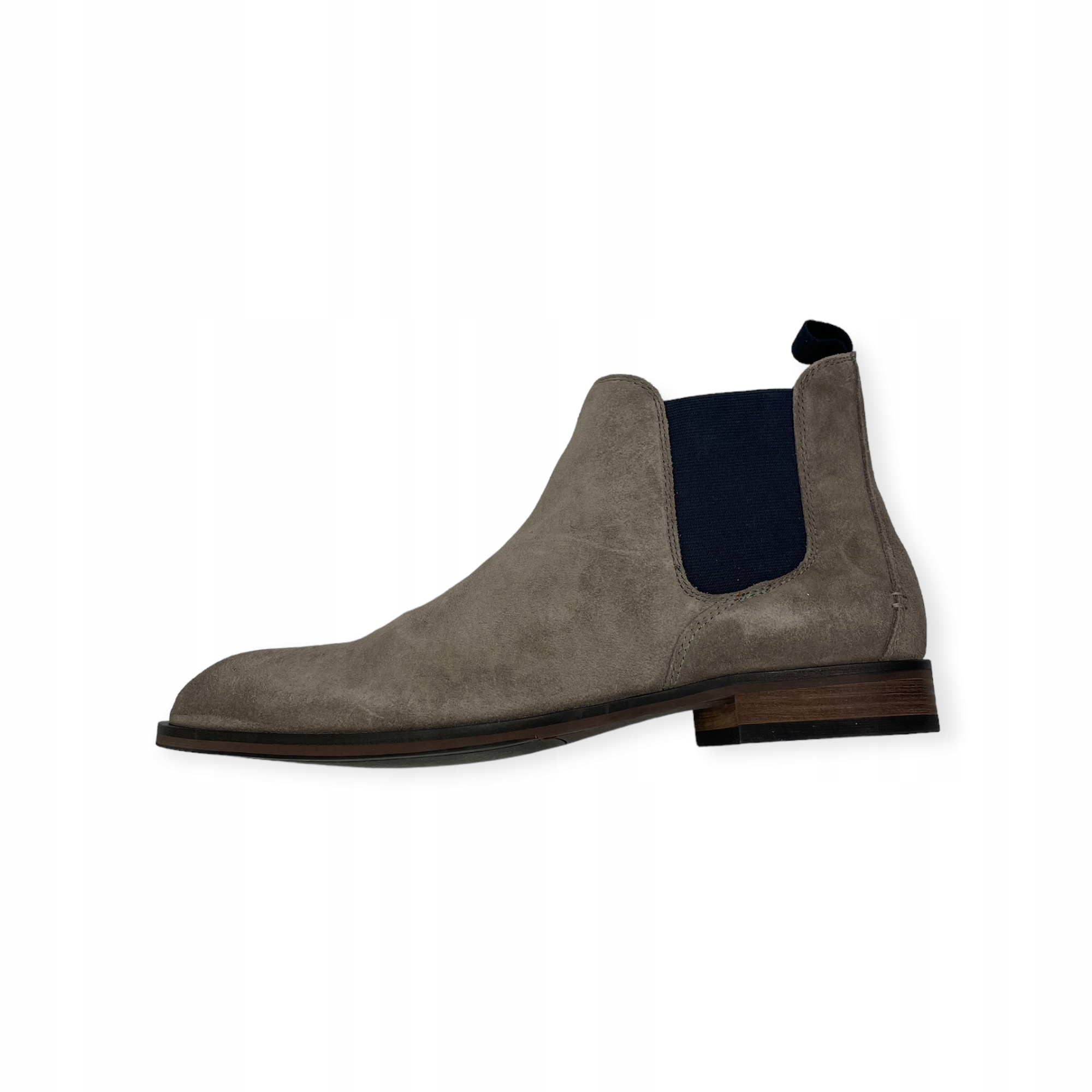 Pánské kožené polobotky šedé Rodd & Gunn 44