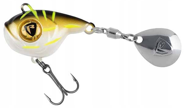 Fox Rage Big Eye Spin Tail 5cm 8g Black&Gold