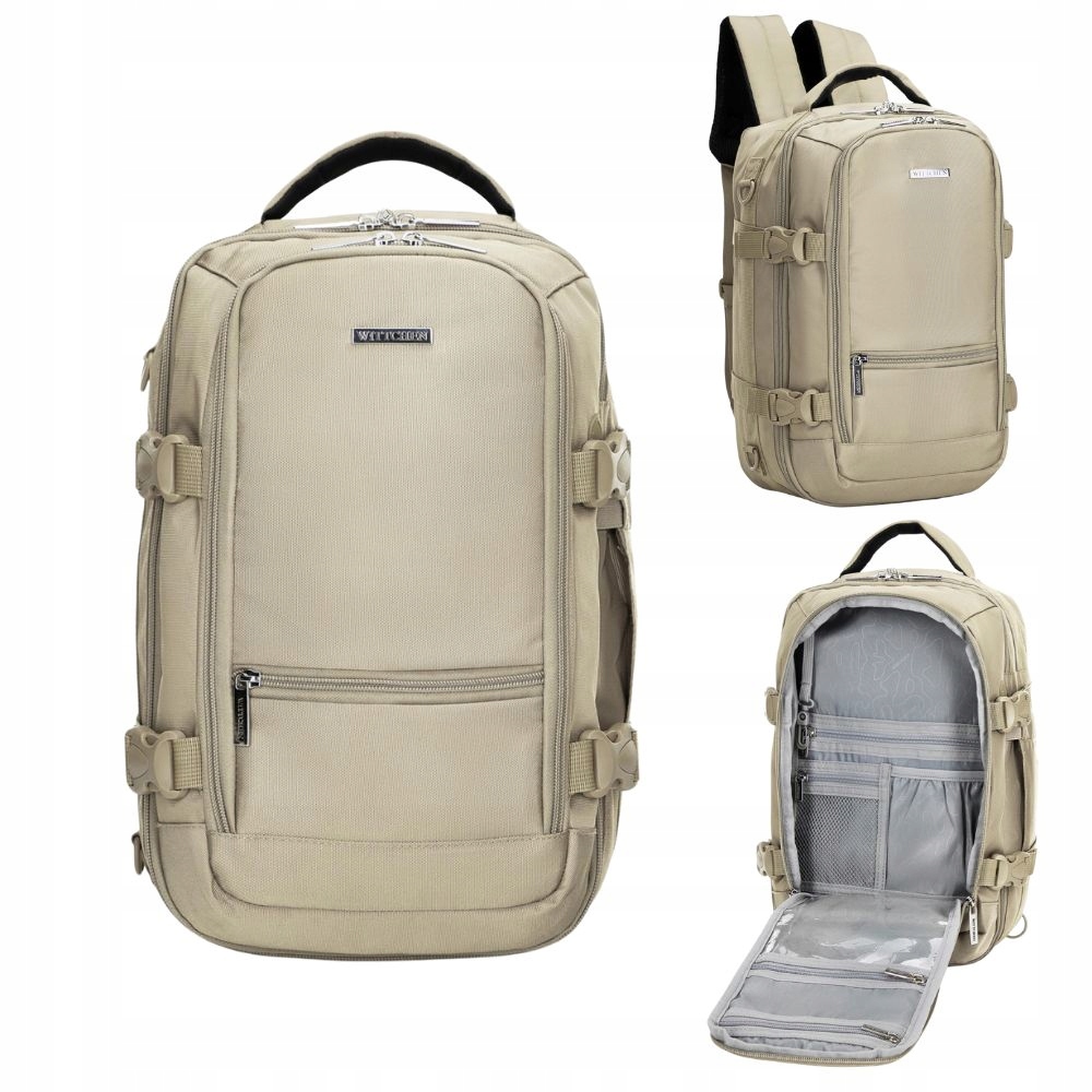 Batoh kabinový do letadla Wittchen 29-3P-000-87 Wizz Air, lehký, prostorný