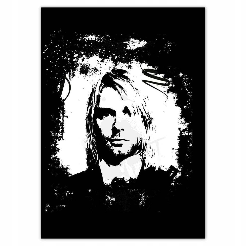 

Plakaty 50x70 Curt Cobain Nirvana Muzyk