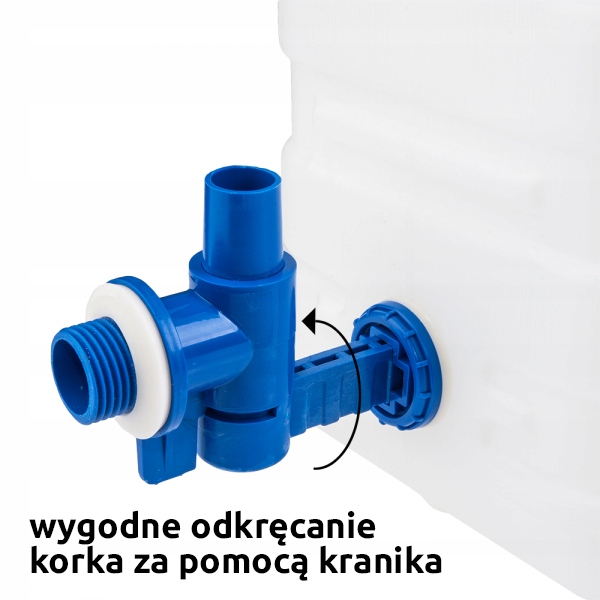 Kran plastikowy 1/2" wkręcany SimplyCan z zaś Marka SimplyCan