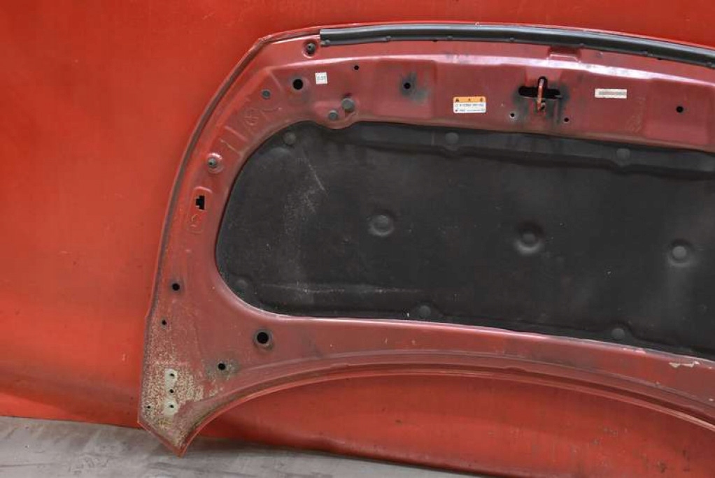 bonnet red KIA CEED 2 II 12-18