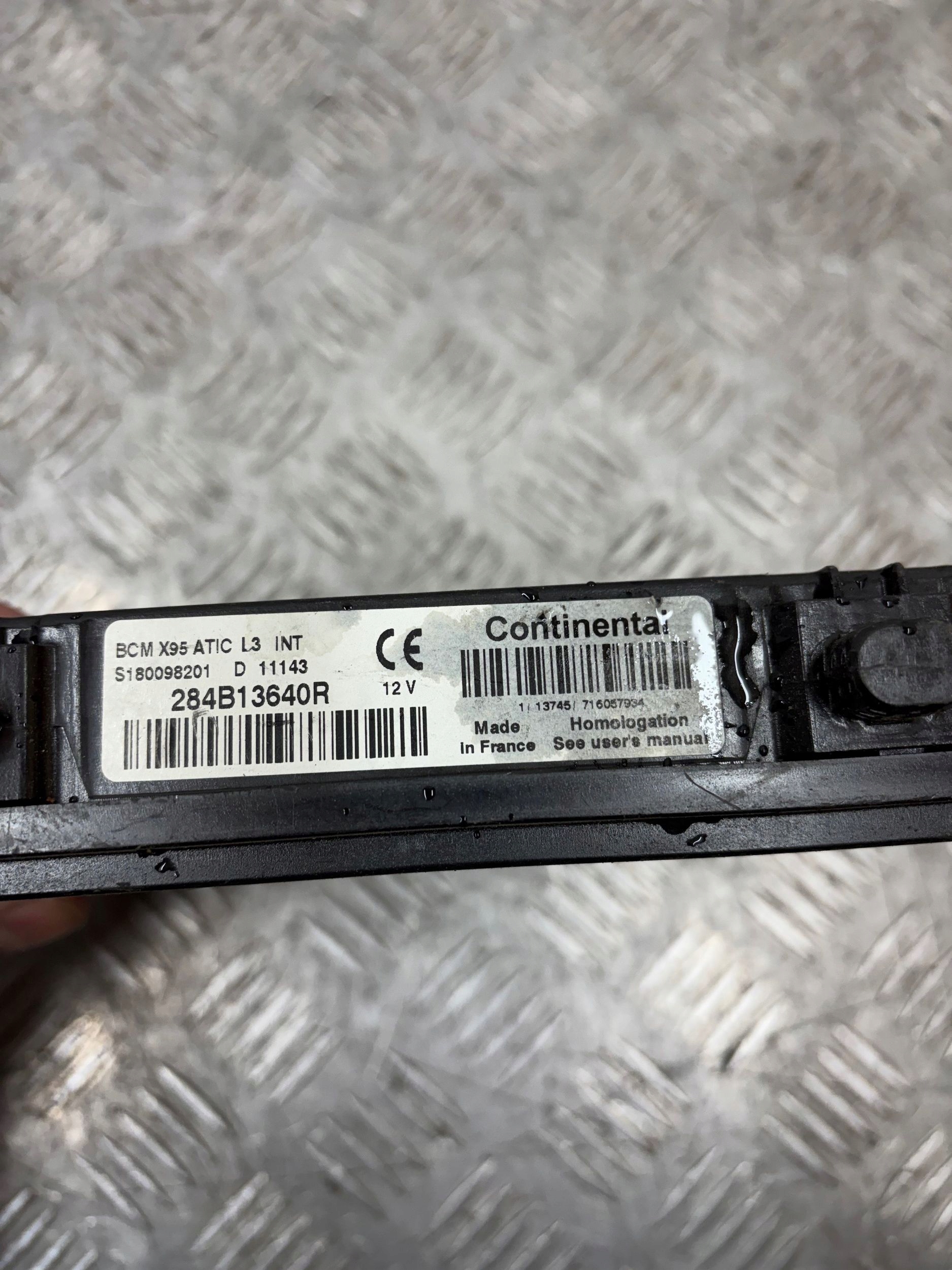 module BCM RENAULT MEGANE III 284B13640R