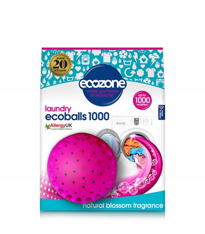 

Ecozone Ecoballs kule piorące 1000 prań Kwiatowy