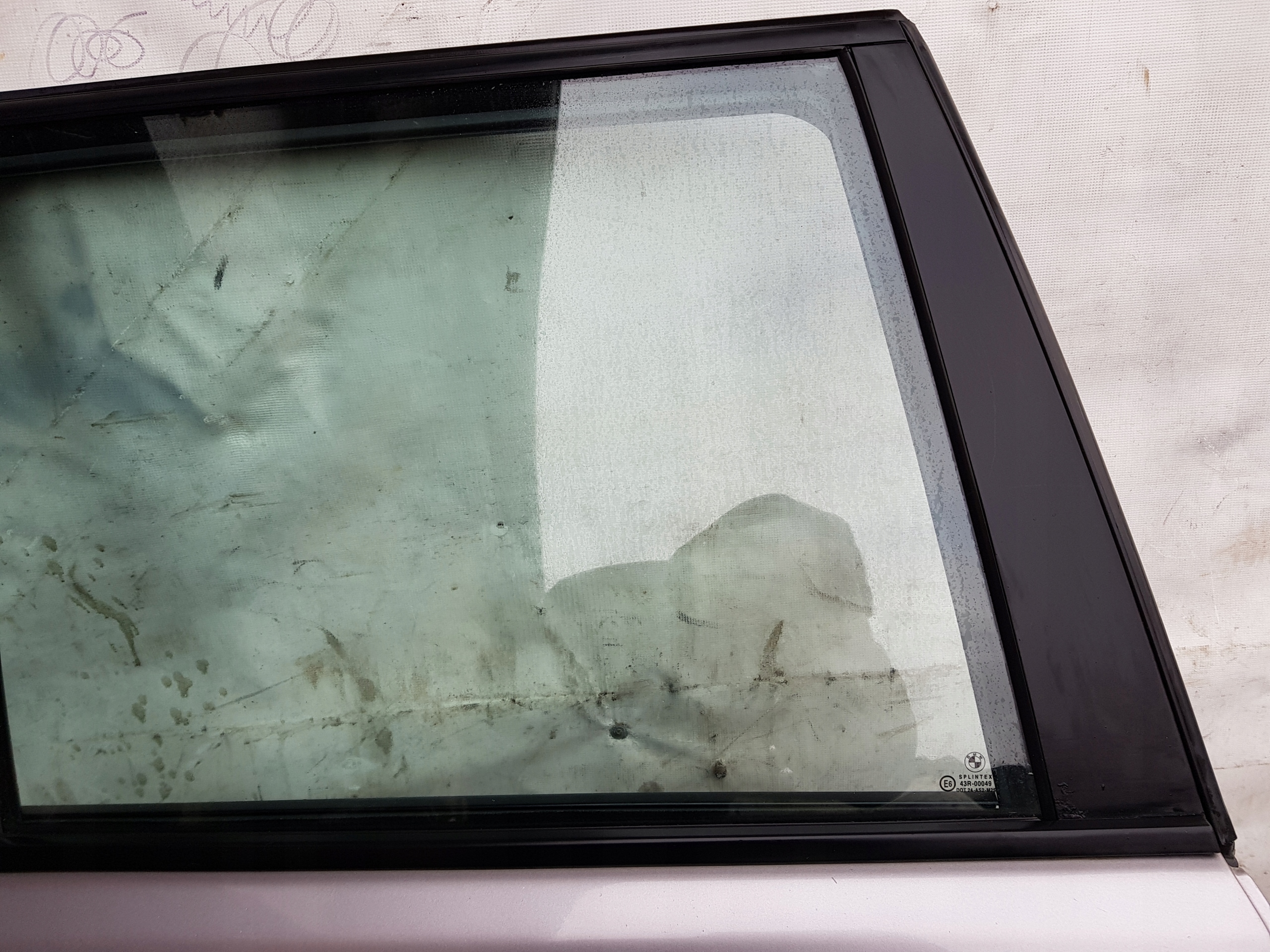 BMW E39 tür rechts heck ASPENSILBER