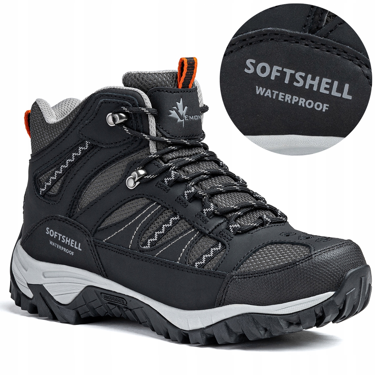 Buty trekkingowe Skórzane turystyczne Wodoodporne górskie Vemont 43