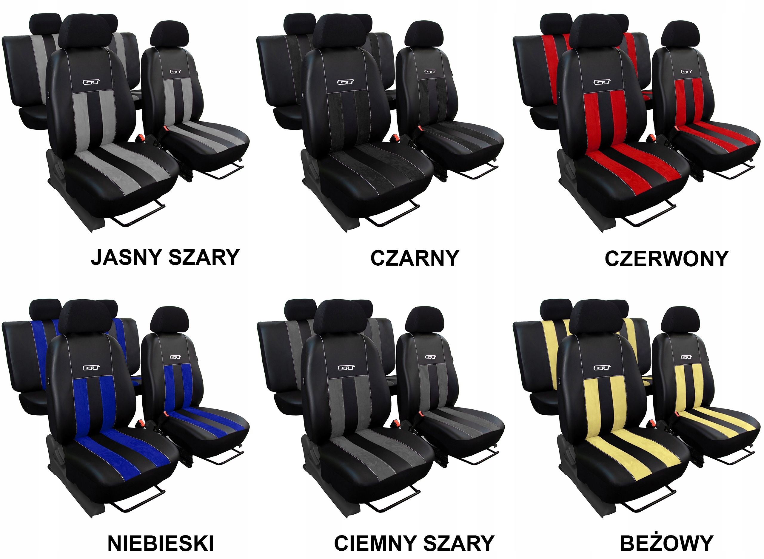 ALICANTE POKROWCE MIAROWE DO MAZDA 3 II HB Materiał skóra sztuczna zamsz sztuczny