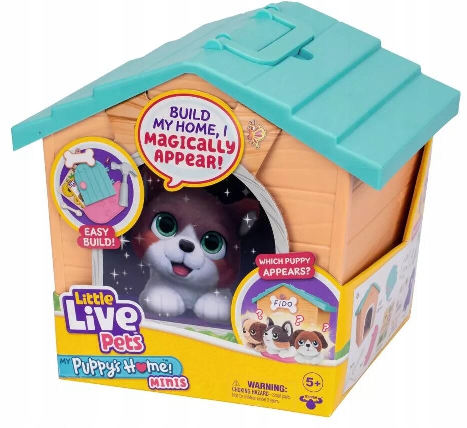 МАЛЕНЬКИЙ ЖИВИЙ ДОБАЧОК З ДОМАШНІМ СОБАКОМ ЩЕНЯТКОМ