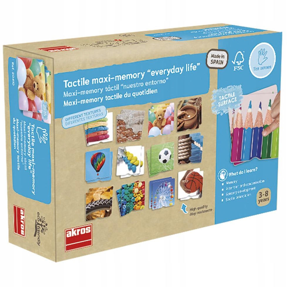 Sensoryczne dotykowe memory Akros