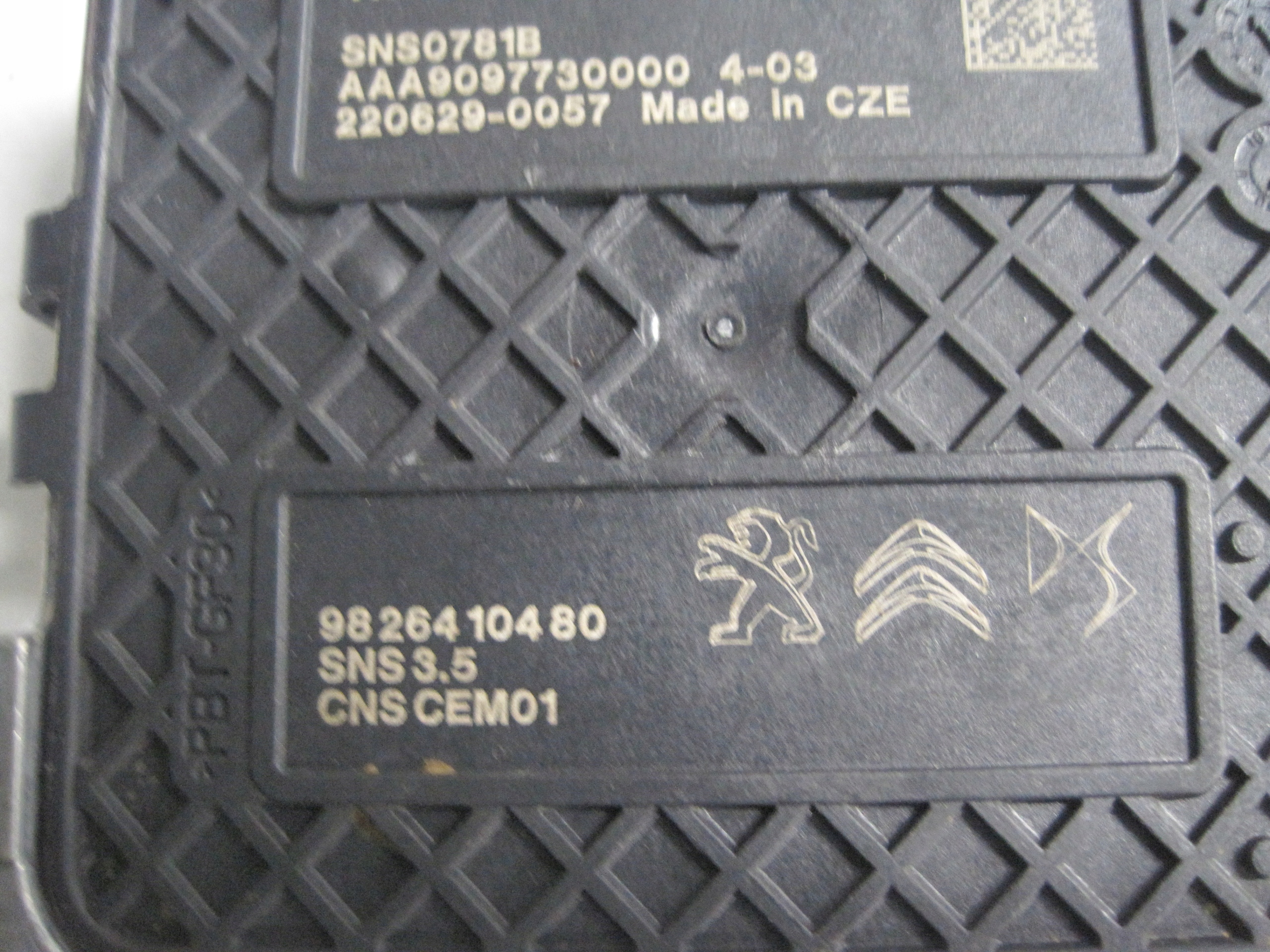 SONDA LAMBDA NOX PEUGEOT CITROEN 9826410480