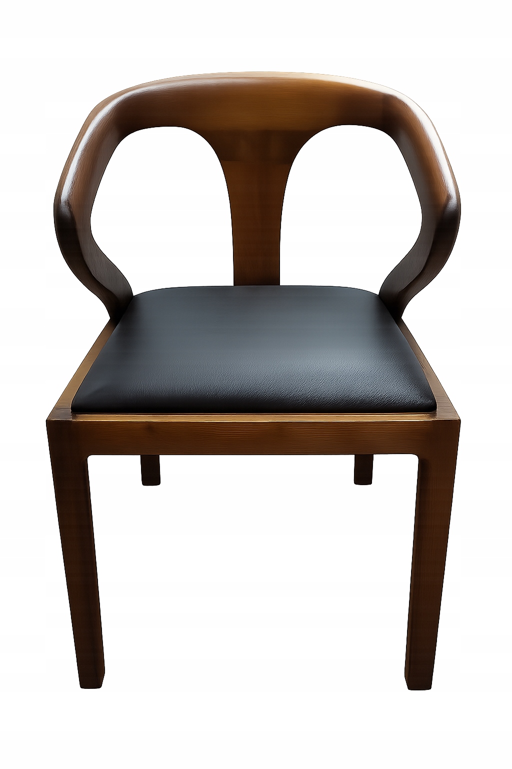 Stolička s poťahom Willy 2 z teakového dreva Ručný Výrobok Indonézsky teak