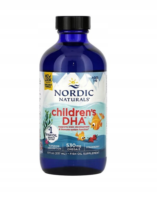 Nordic Naturals Dětský Dha 530 mg (237 ml)