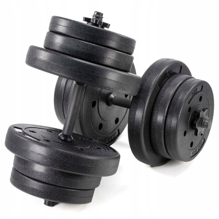 Maxxiva Sada jednoručních činek, 2 x 20 kg