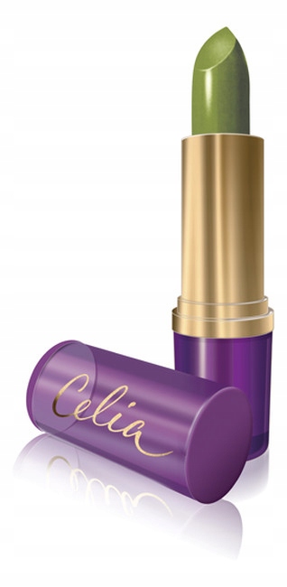 Celia Pomadka Utleniająca do ust Zielona (3)